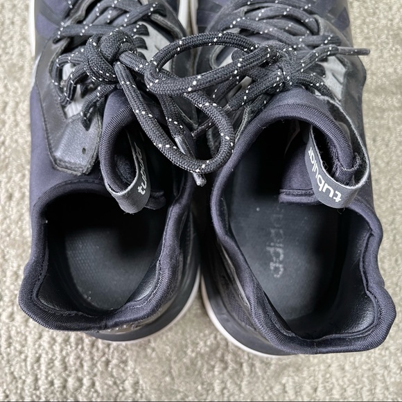 Adidas Men's Tubular Runner Black Upper & Silver Detail size 10.5 - Picture 6 of 8